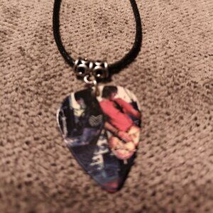 SIXX A M. GUITAR PICK NECKLACE